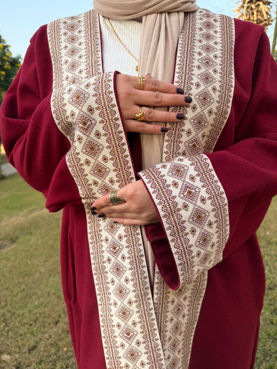 Royal Mosaic Burgandy